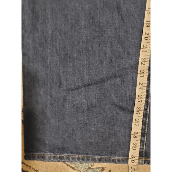 Seven 7 Womens Loose Straight Fit Jeans Size 20W measures 42Wx30.5L EUC - Picture 5 of 11